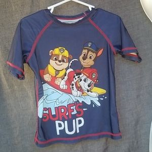 NWOT Paw Patrol Swim Shirt
